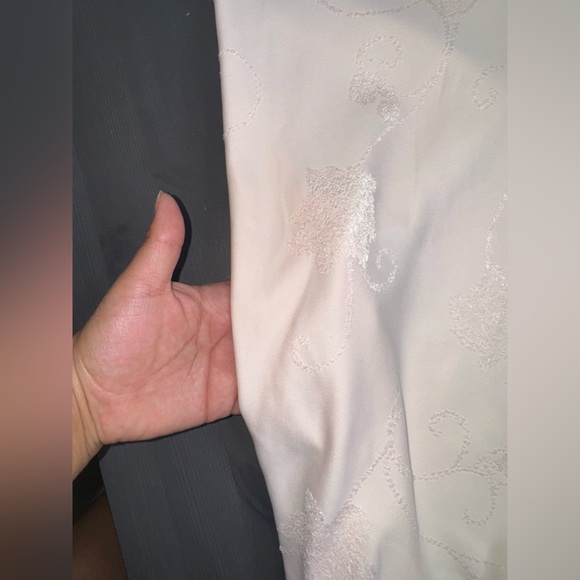 Oscar de la Renta Floral Long Sleeve Vintage Nightgown - Picture 6 of 8